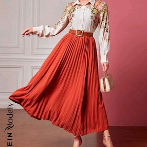 Brand new Shien Pleated Long Skirt