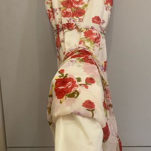 Floral Minimalist Maxi Dress