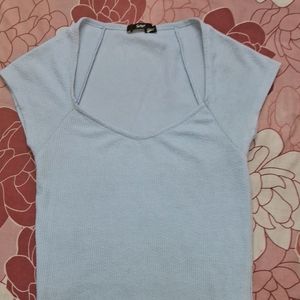 Powder Blue Top