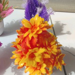 4 Piece Artificial Flowers