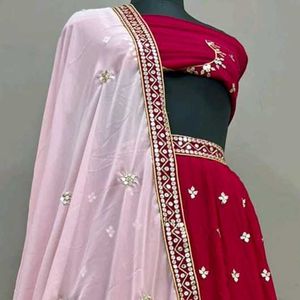 Georgette Designer Lehnga