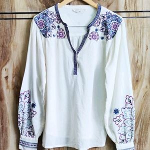 Embroidery Work Cotton Top Size-42