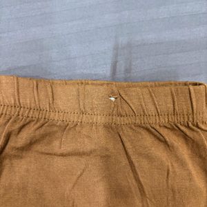 Brown Chudidaar Leggings