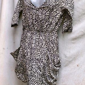 Cute White & Black Dress (Women's)