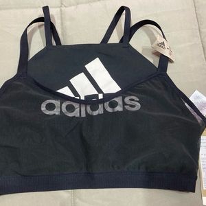 ADIDASWomen Sports Non Padded Bra (Black)