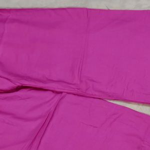 Magenta Pink Palazzo For Women