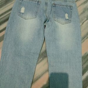 Distressed Jeans, Fit 26/27, Totally New, Trendy