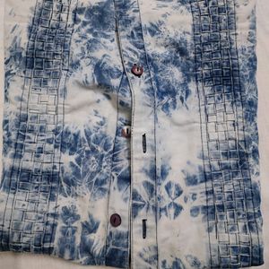 Denim Print Shirt For Women