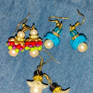 Combo Of 6 Earrings