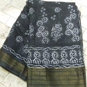 Beautiful New Saree With Blouse Pc