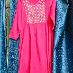 Pink kurti