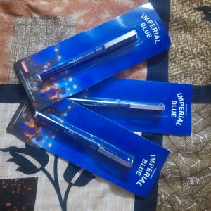 Imperial Blue Pens Pack Of 3