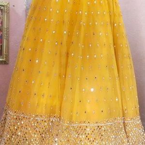 New George's Mirror Work Lehenga