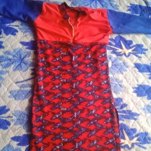 Beautiful Red Kurti For Daily Wear