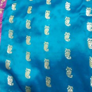 Banarashi Saree 100% Pure Silver Silk Zari Worked