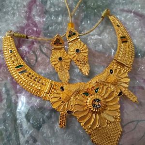 Gold Plated Jewellery Set