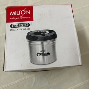 🆕Milton Steel Air Tite Jar