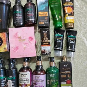 20 Wow Skin Science & Mcaffeine Full Size Products