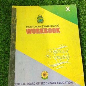 English WorkBook + Main Course Class 10th CBSE