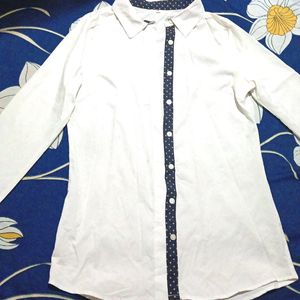 White Silk Shirt