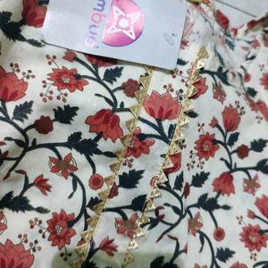 New Pure Cotton Anarkali Kurti