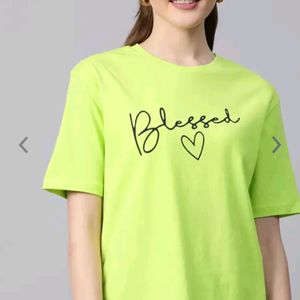 Lime  Green T Shirt