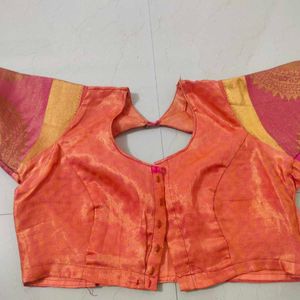 Cotton Silk Blouse with Aster