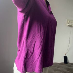 Korean Soft Purple Top