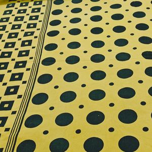 Yellow Double BedSheet