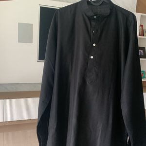 Men’s Black Kurta Pyjama