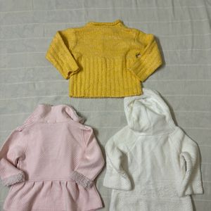 3 Baby Sweater & Jacket (2 to 4 yrs)