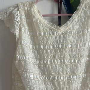 Vintage lace top