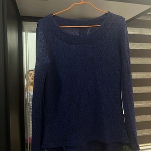 Navy Blue Sweater