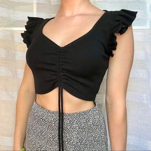 Zara Tie Up Top