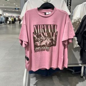 H&M Nirvana Oversized Tee