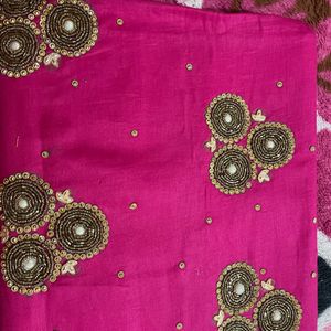 @300 Rs Cotton Nalki Work Unstiched Suit Ma