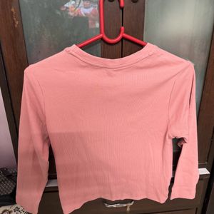 Pink crop Top