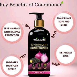 Phillauri Onion Black Seed Oil Hair Conditioner