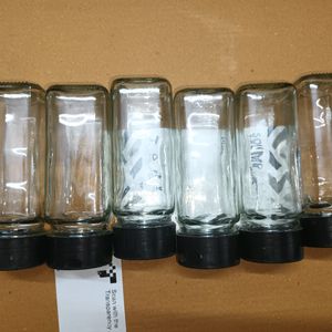 Brand New Oil Glass Containers Set