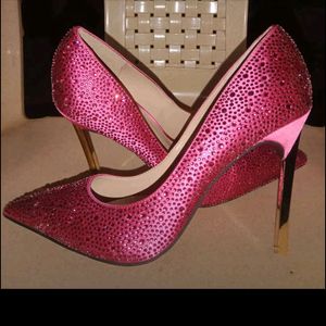 Pink Heels (Novaluxe Brand) Size:6