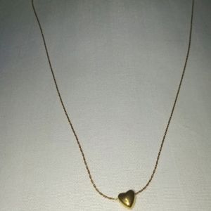 Heart Stainless Gold Chain