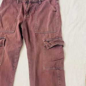 Brown Cargo Jean