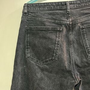 Charcoal Black Zara Jeans