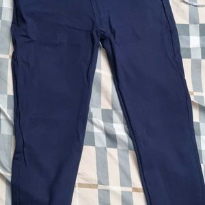 Navy Blue Skinny Fit Pants