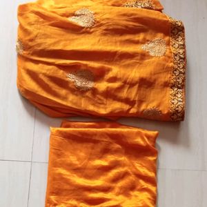 Lehenga with unstitched Choli