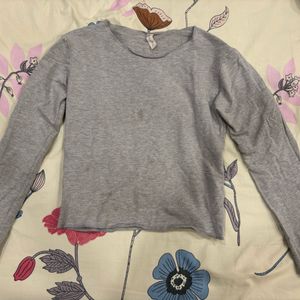 Grey Women's Top