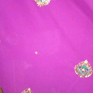 A Super Pink Saree