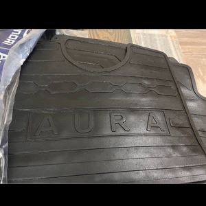 HYUNDAI AURA CAR RUBBER MATS ORIGINAL