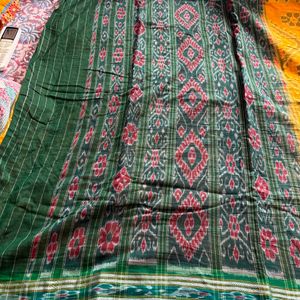 Pure Cotton Odisha Weave Handloom Saree