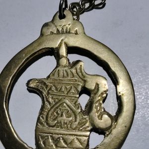 Brass Key Chain Without Hook